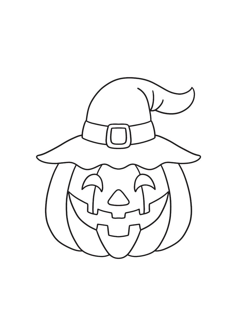 dibujos de halloween para pintar con niños y niñas